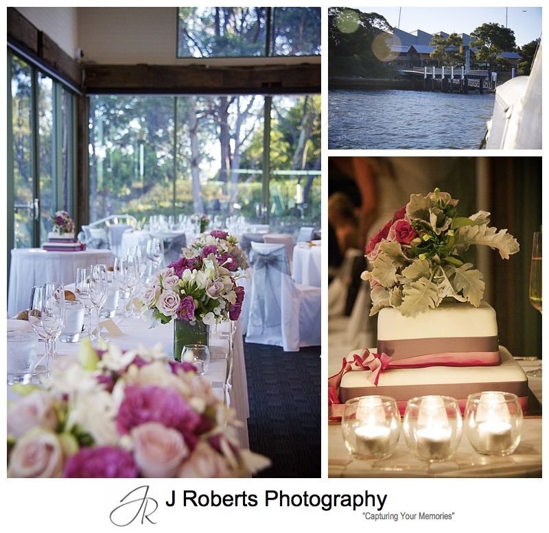 Wedding reception at Deckhouse Woolwich - wedding photography sydney